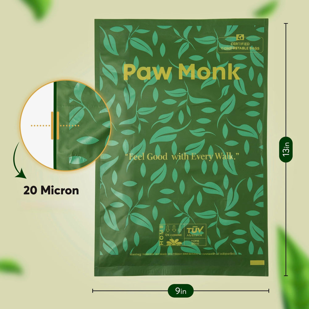 Paw Monk, núcleo de cartón reciclado, empaque sostenible