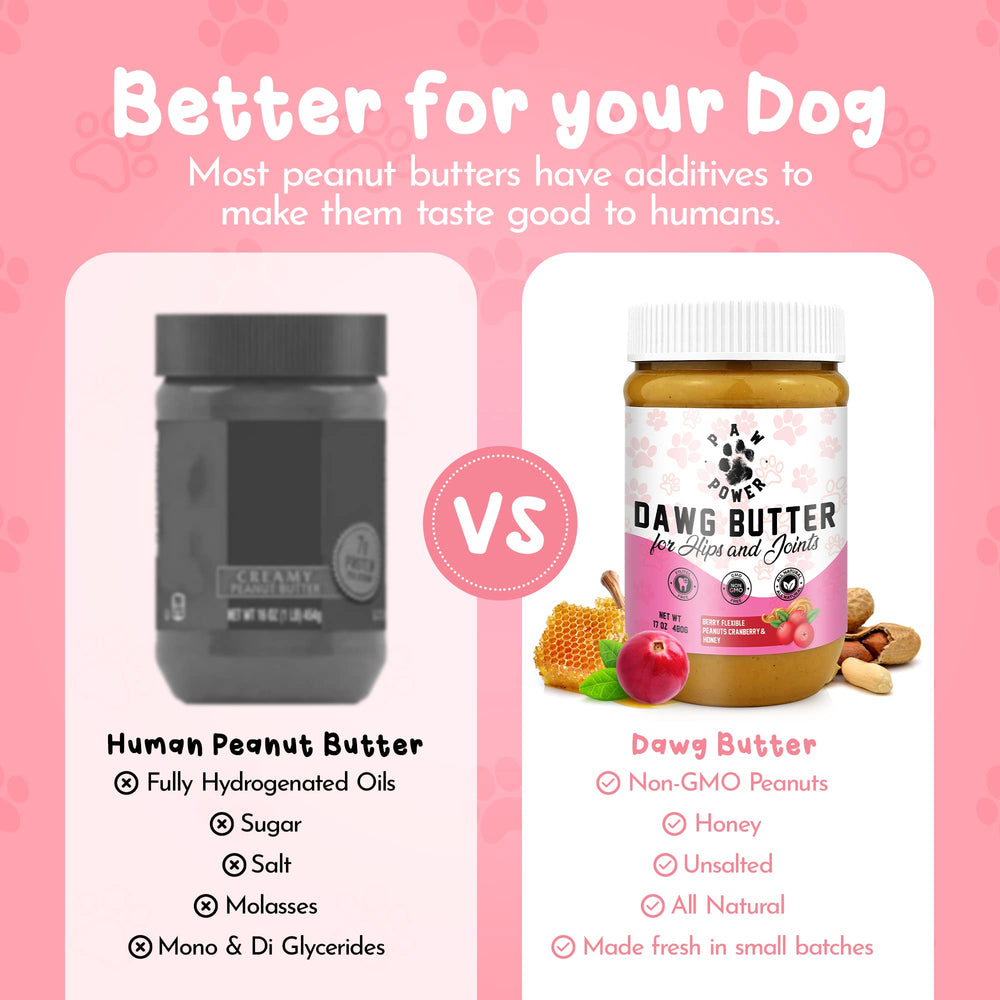 PAW POWER Dawg Butter, tres sabores, variedad para gustos caninos