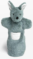 Paw Puppets canguro peluche con bolsillo de premios para recompensa.
