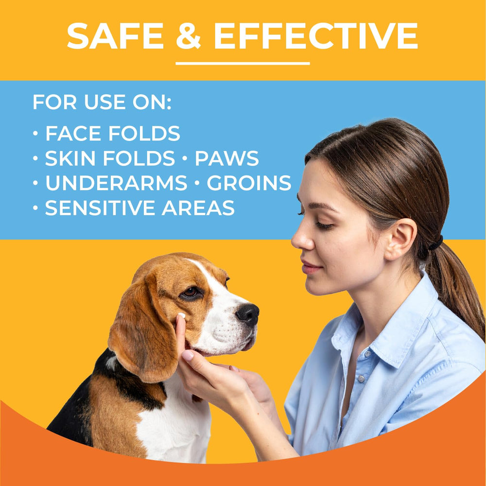 Paw Science cuidado de zonas sensibles como cara y patas.