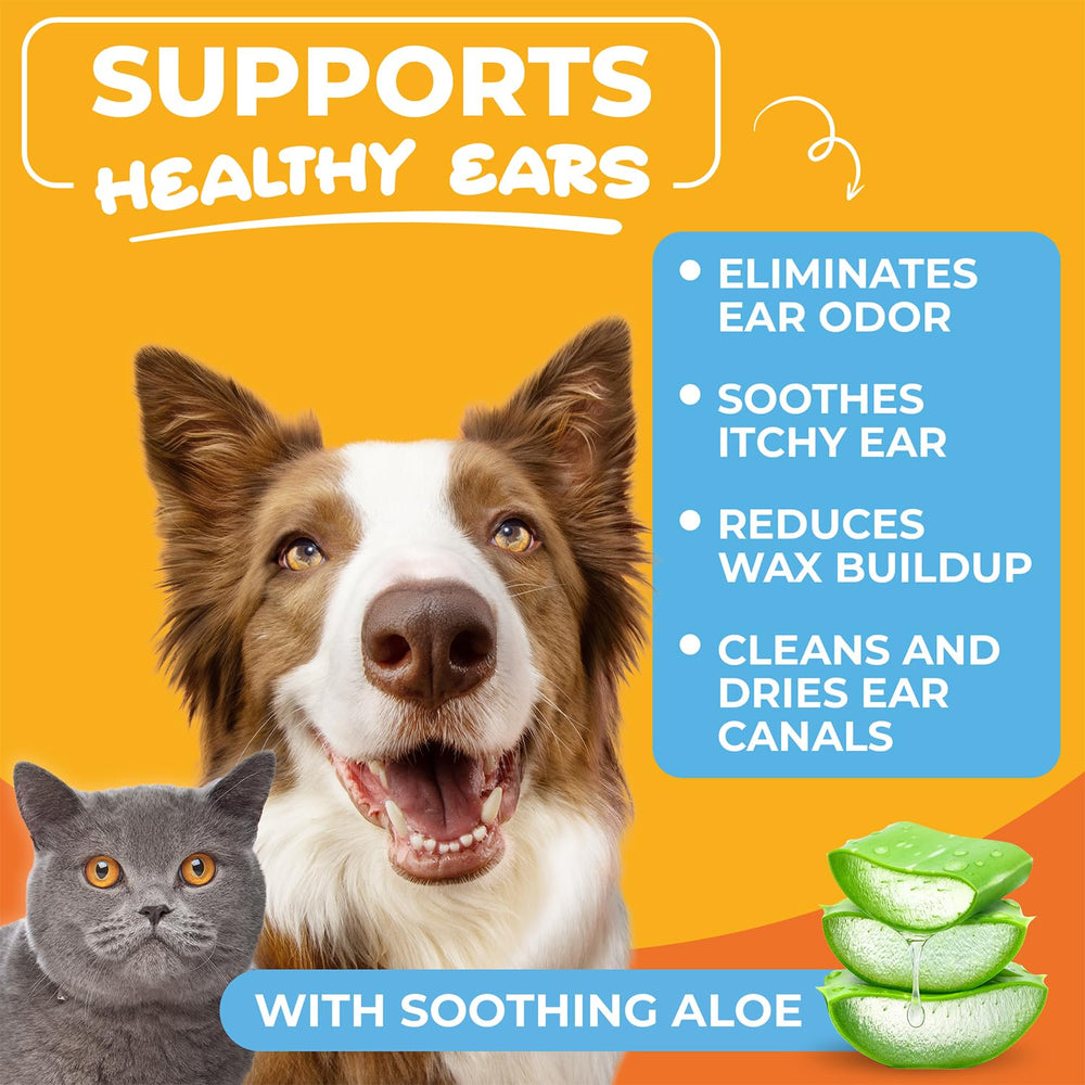 Paw Science: elimina cerumen y suciedad, manteniendo las orejas limpias.