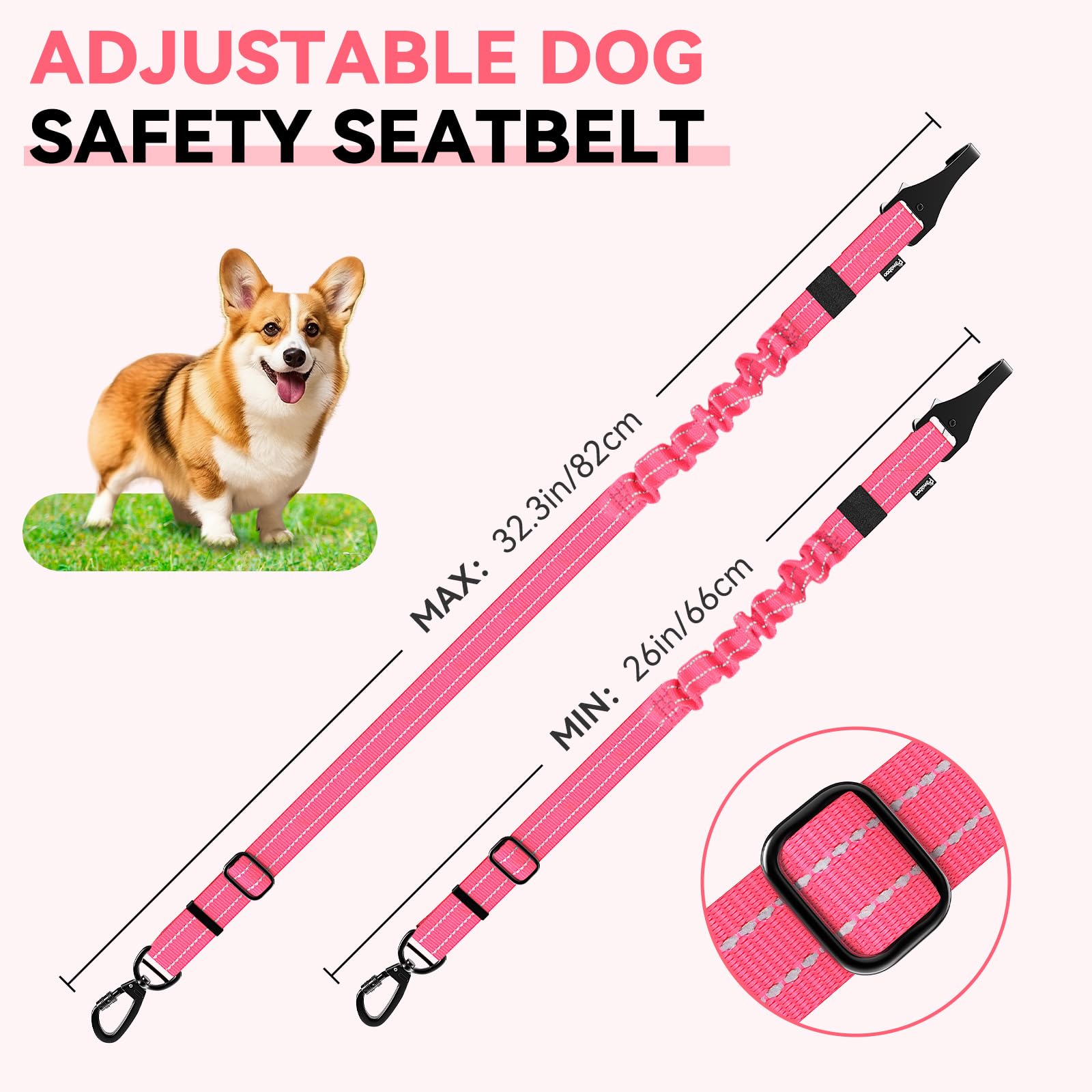 Pawaboo arnés ajustable y cómodo para perros