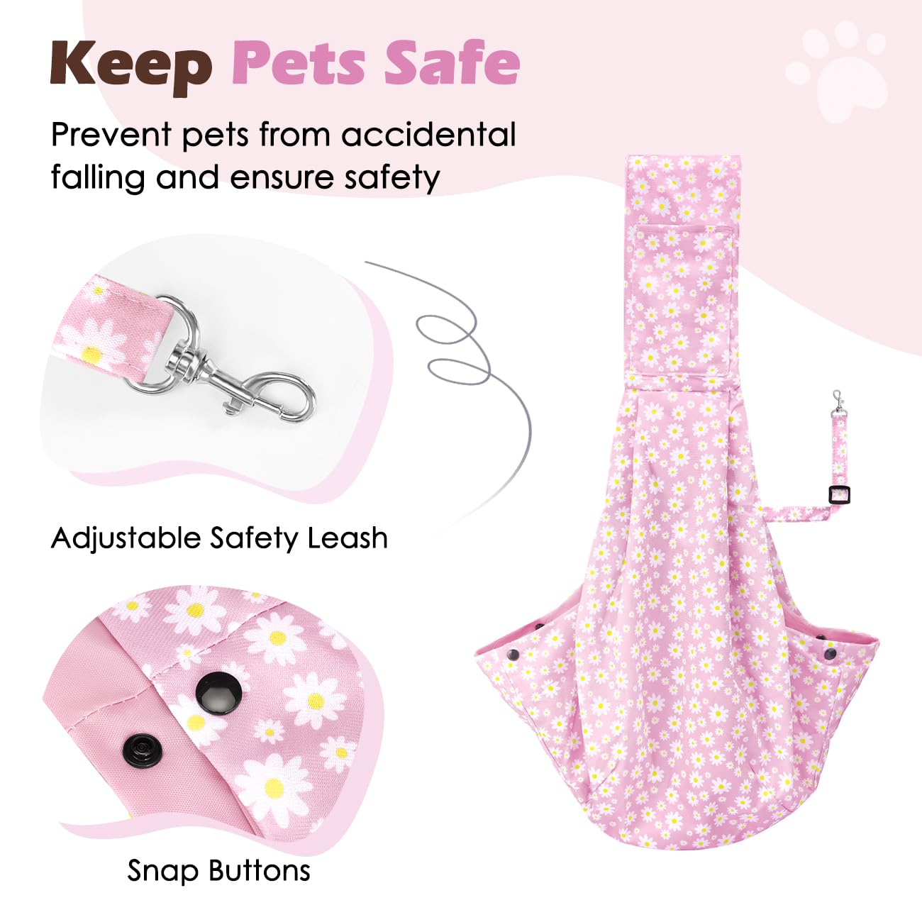 Pawaboo bandolera con correa ajustable, se adapta a tu altura para comodidad.
