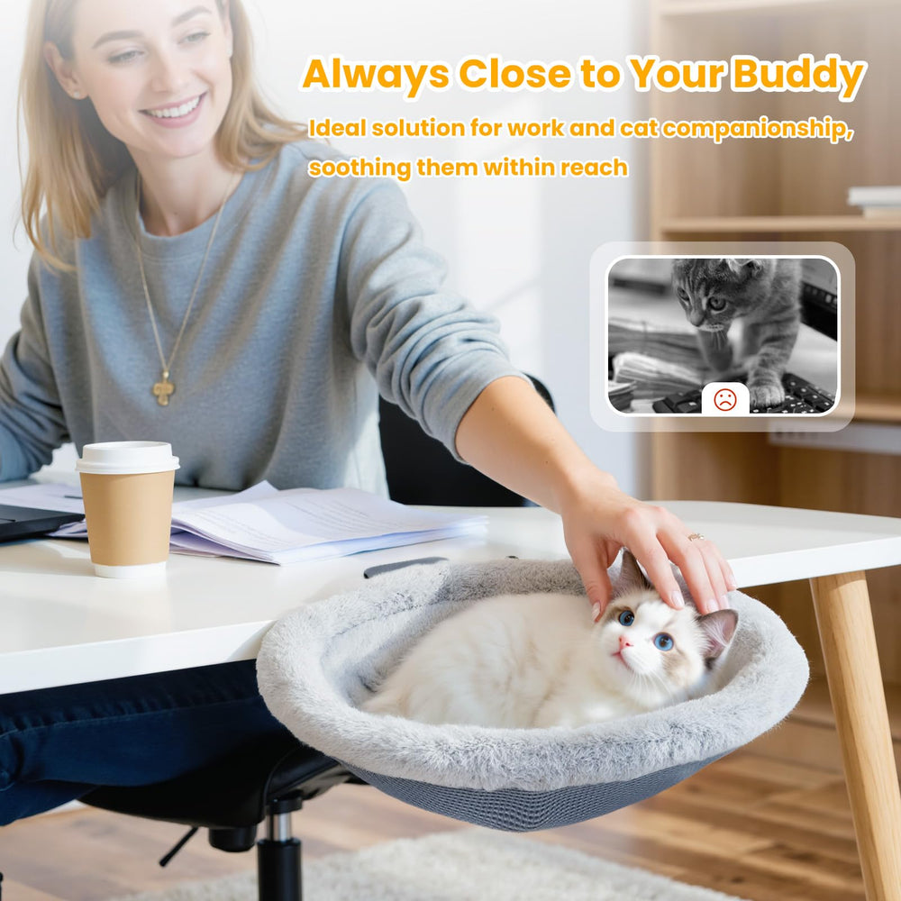 Pawaboo cama-escritorio-gato plegable un toque facilita ahorro de espacio