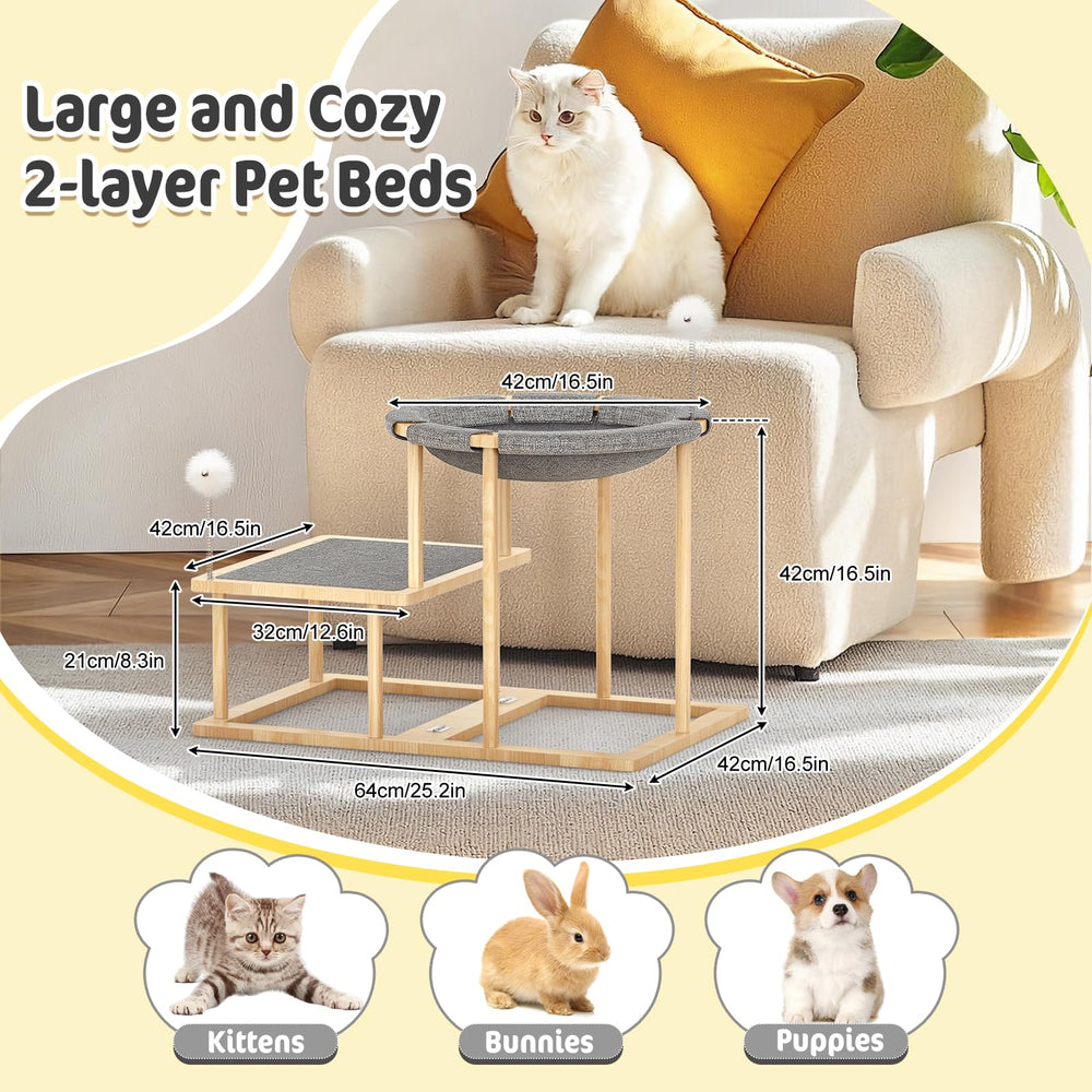 Pawaboo juguetes-estimulantes atraen al gato para juego interactivo.