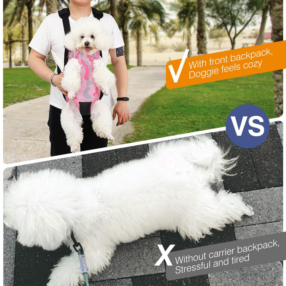 Pawaboo portador de mascotas para caminar, ideal para paseos al aire libre.