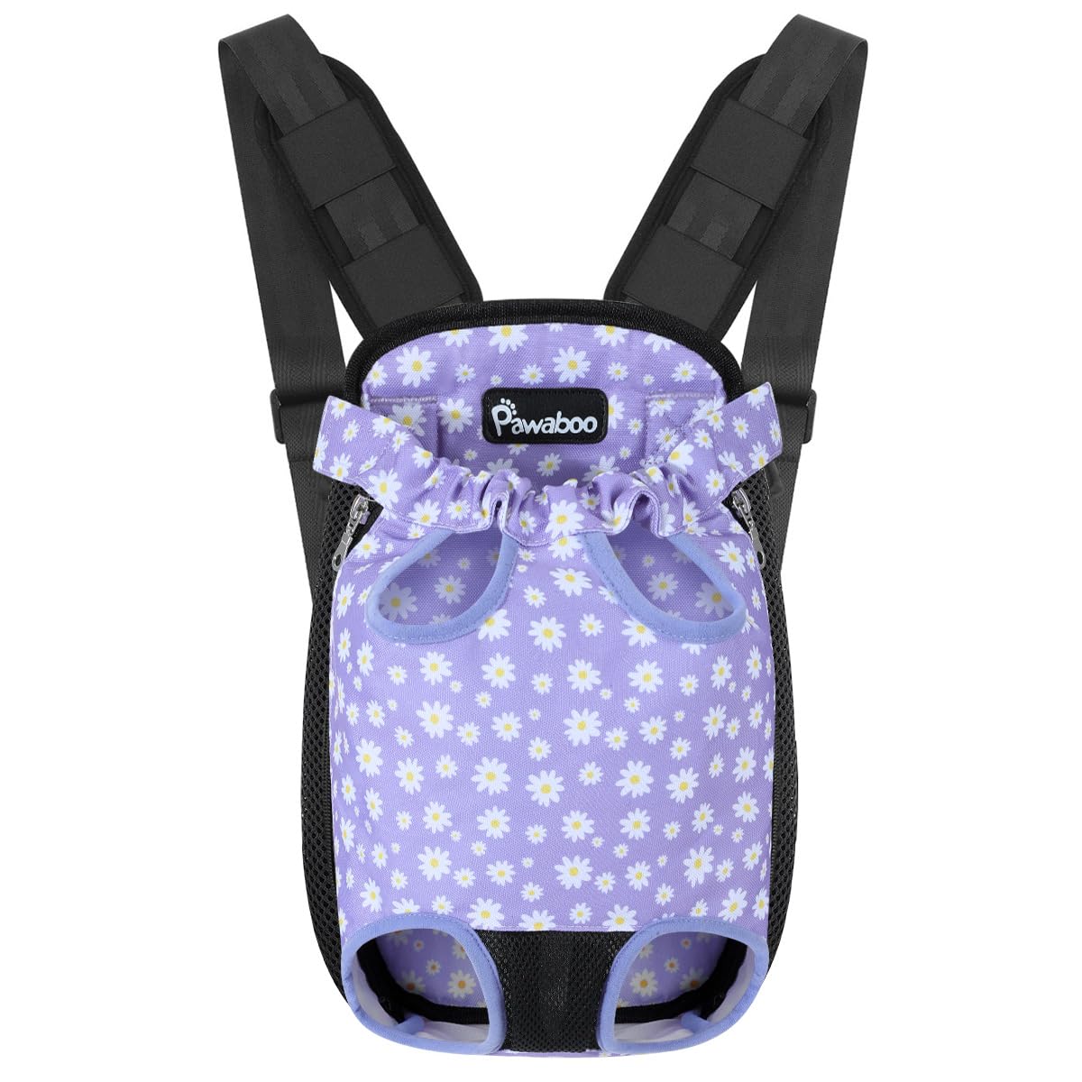 Pawaboo Mochila Portadora para Mascotas en Frente, viaje cómodo para tu gato o perro pequeño
