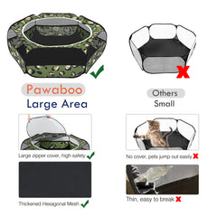 Pawaboo montaje rápido: arco plegable autoexpansible para uso inmediato
