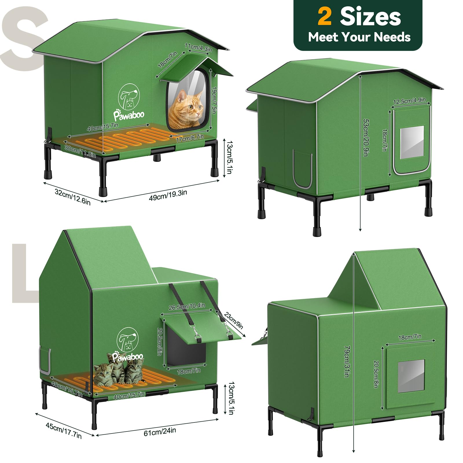 Pawaboo puerta de escape y rutas múltiples evitan atrapamientos.