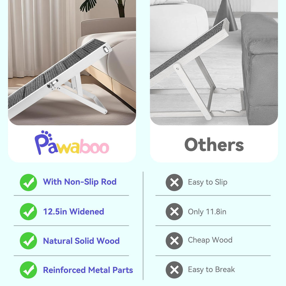Pawaboo rampa para uso diario en sofá
