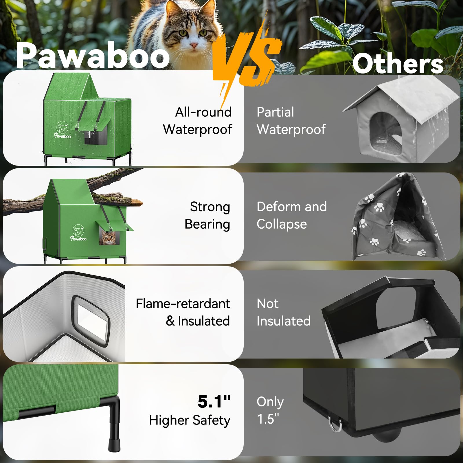 Pawaboo tiras reflectivas aumentan visibilidad nocturna para mayor seguridad.