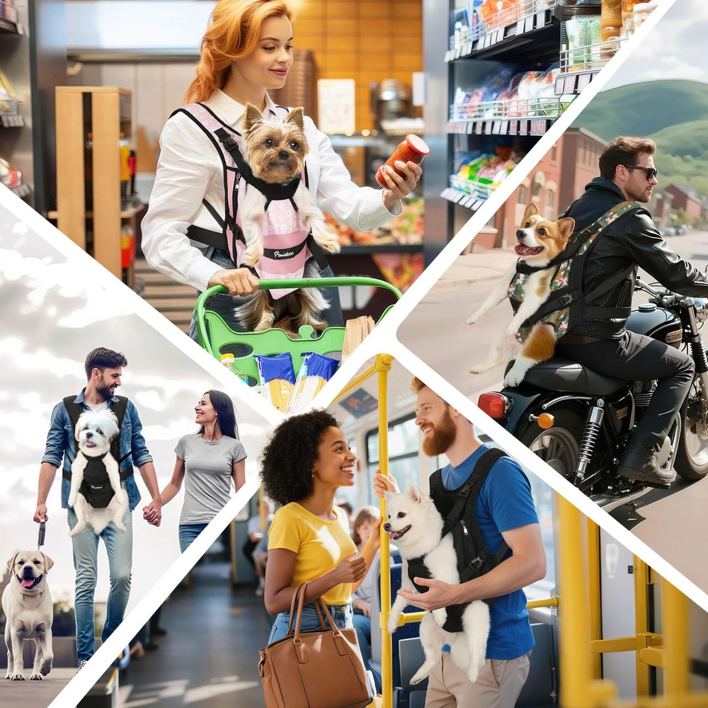 Pawaboo usos para viajes, senderismo y camping con tu mascota.