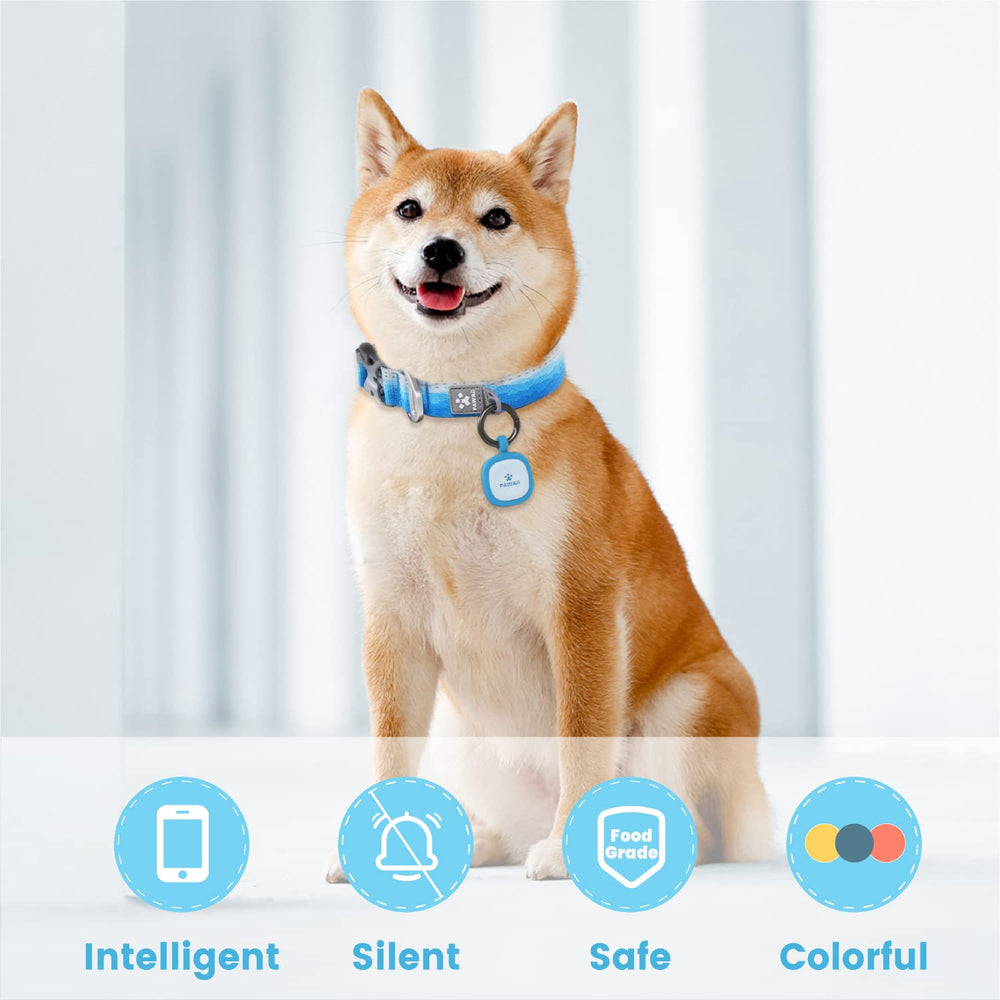 Perfil en línea de mascota Pawaii con datos de emergencia para apoyo inmediato.