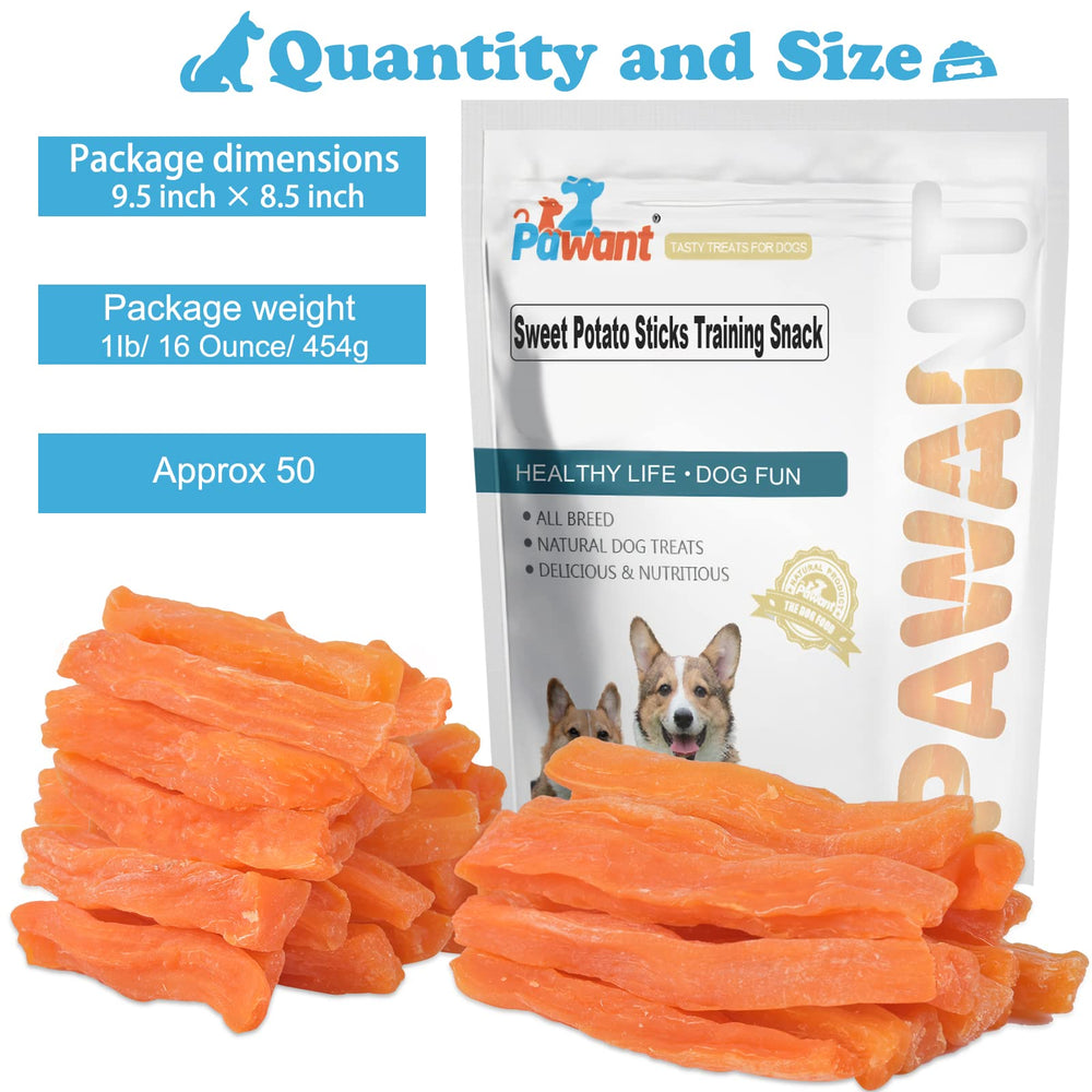 Bolsa Pawant sin granos, snack ligero para perros de todas las tallas.