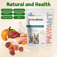 Pawant hígado de pollo, sabor nutritivo para perros.