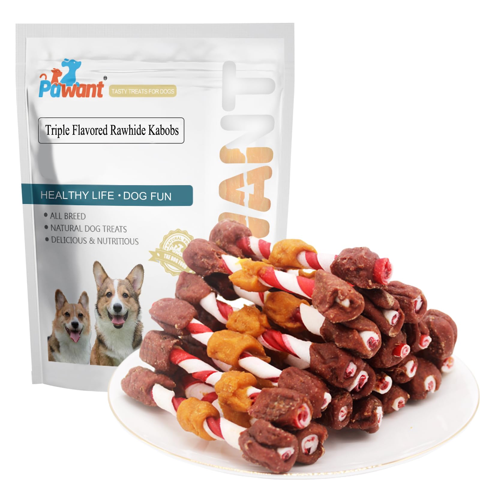 Premios de entrenamiento Pawant para perros, refuerzo positivo en cada sesión.