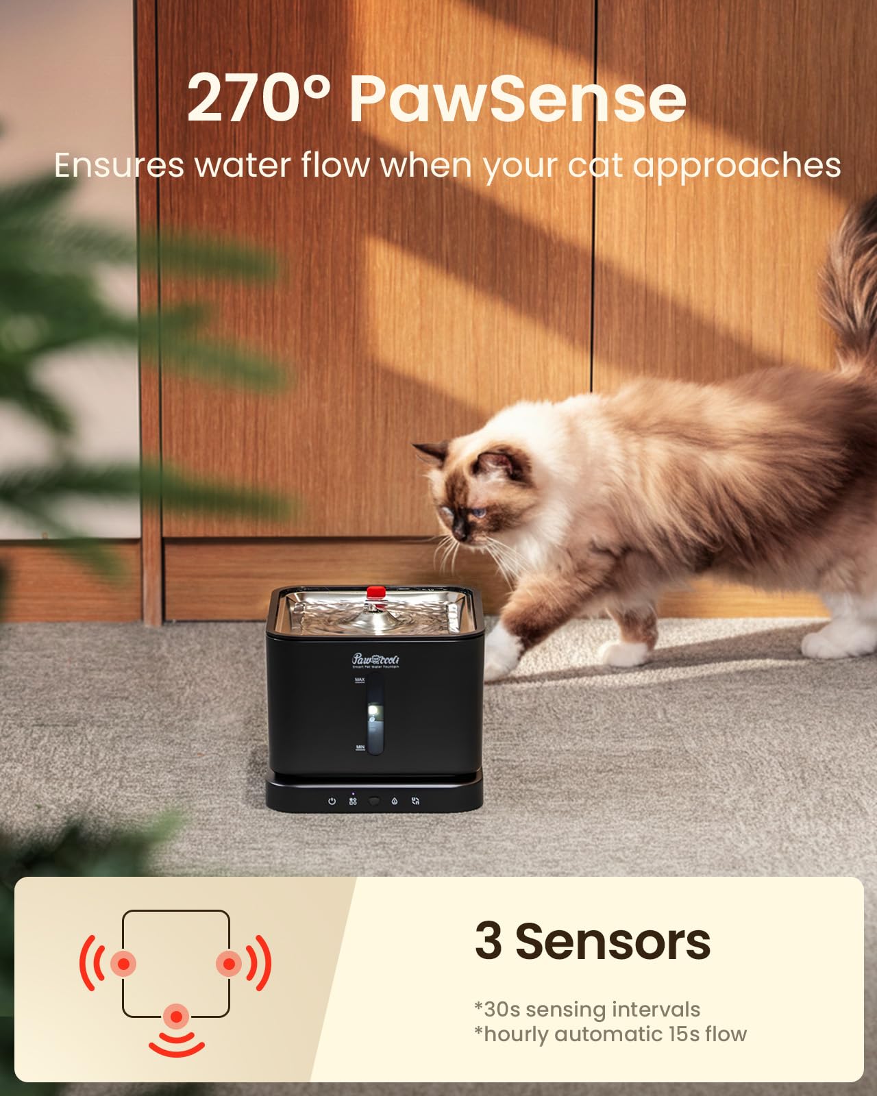 Filtración vertical multietapas para agua más limpia.