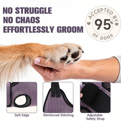 PAWCHIE corta uñas con diseño de seguridad y ergonómico.
