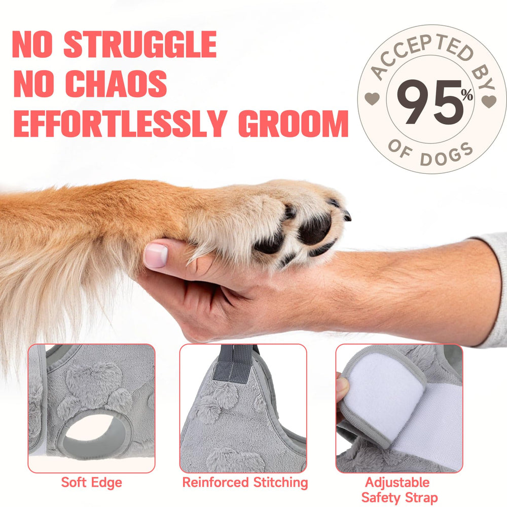 PAWCHIE hamaca con doble cara terciopelo y malla, ideal para uso durante todo el año.