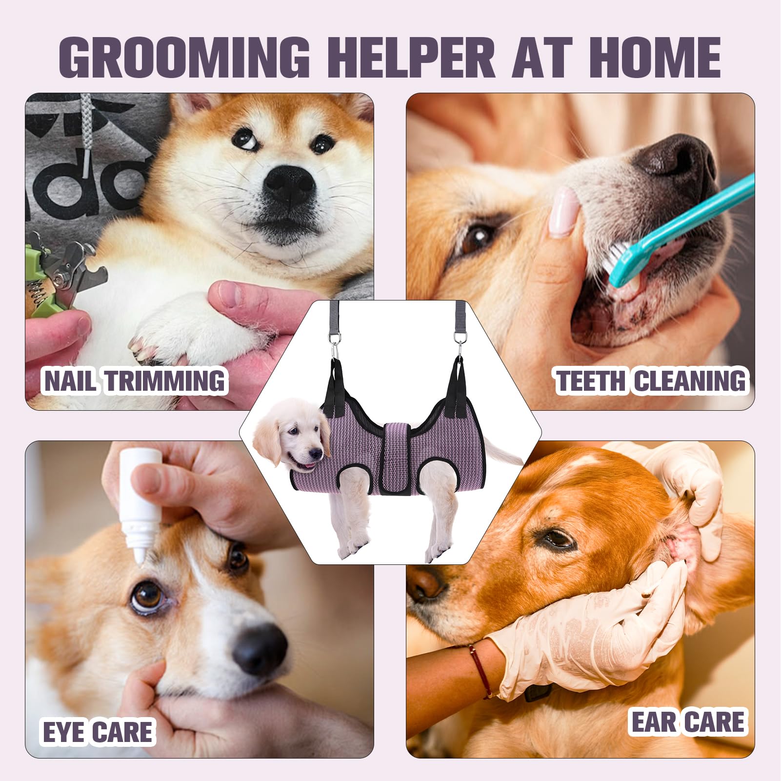 PAWCHIE kit profesional de cuidado para casa con accesorios.