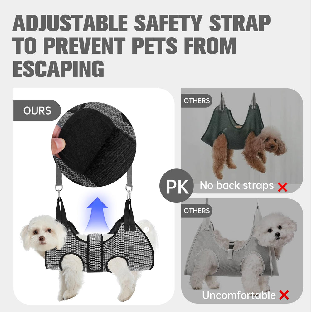 PAWCHIE malla 3D transpirable para comodidad durante el cuidado