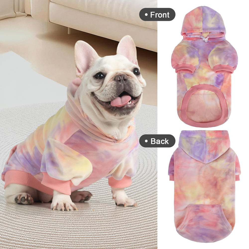 PAWCHIE sudadera perro con bolsillo trasero, práctico para snacks y salidas