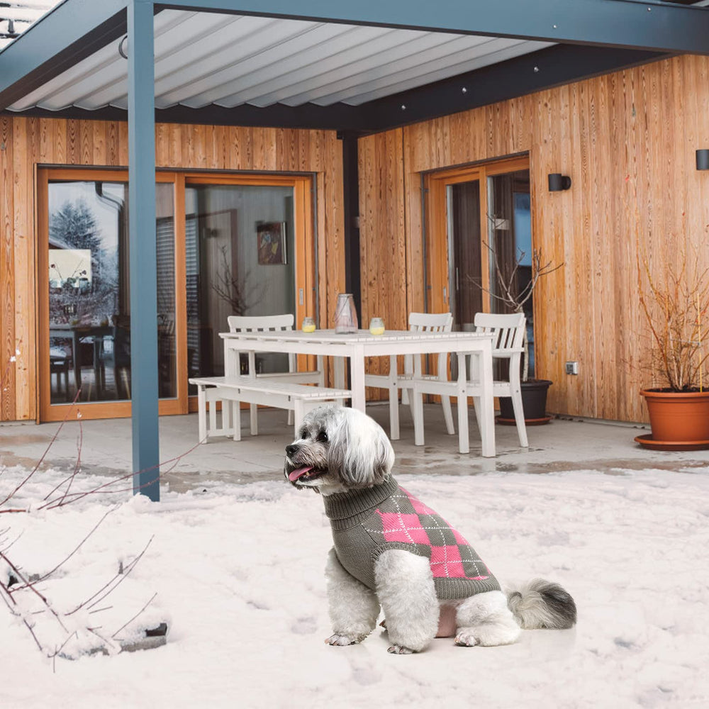 PAWCHIE suéter para perro, lavable a máquina en ciclo frío para cuidado fácil