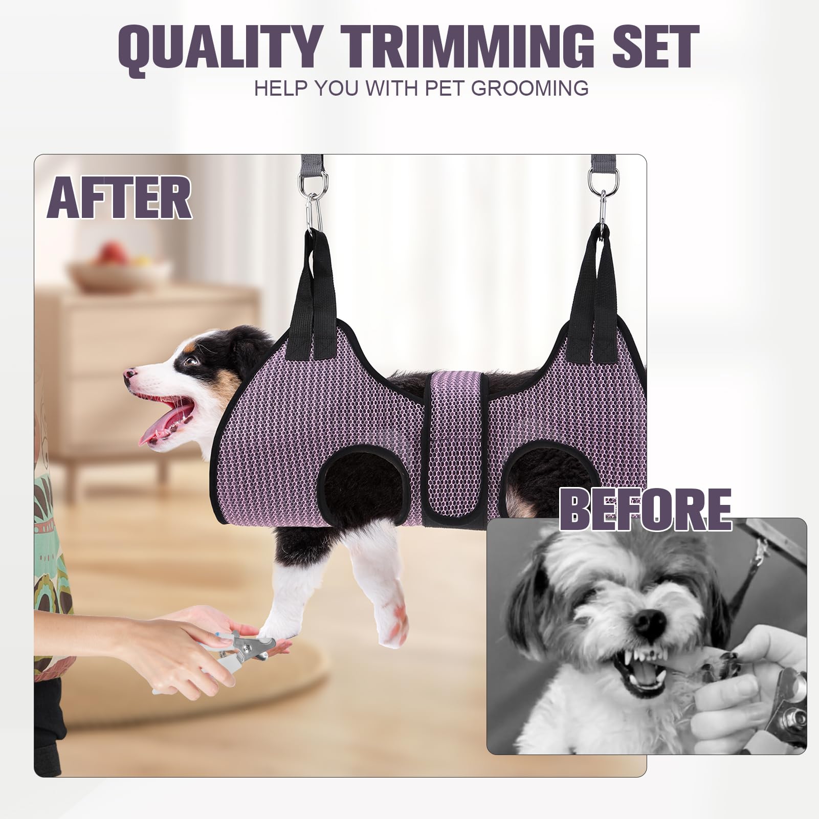 PAWCHIE tallas XS/S/M para mascotas pequeñas, medianas y algunas grandes.