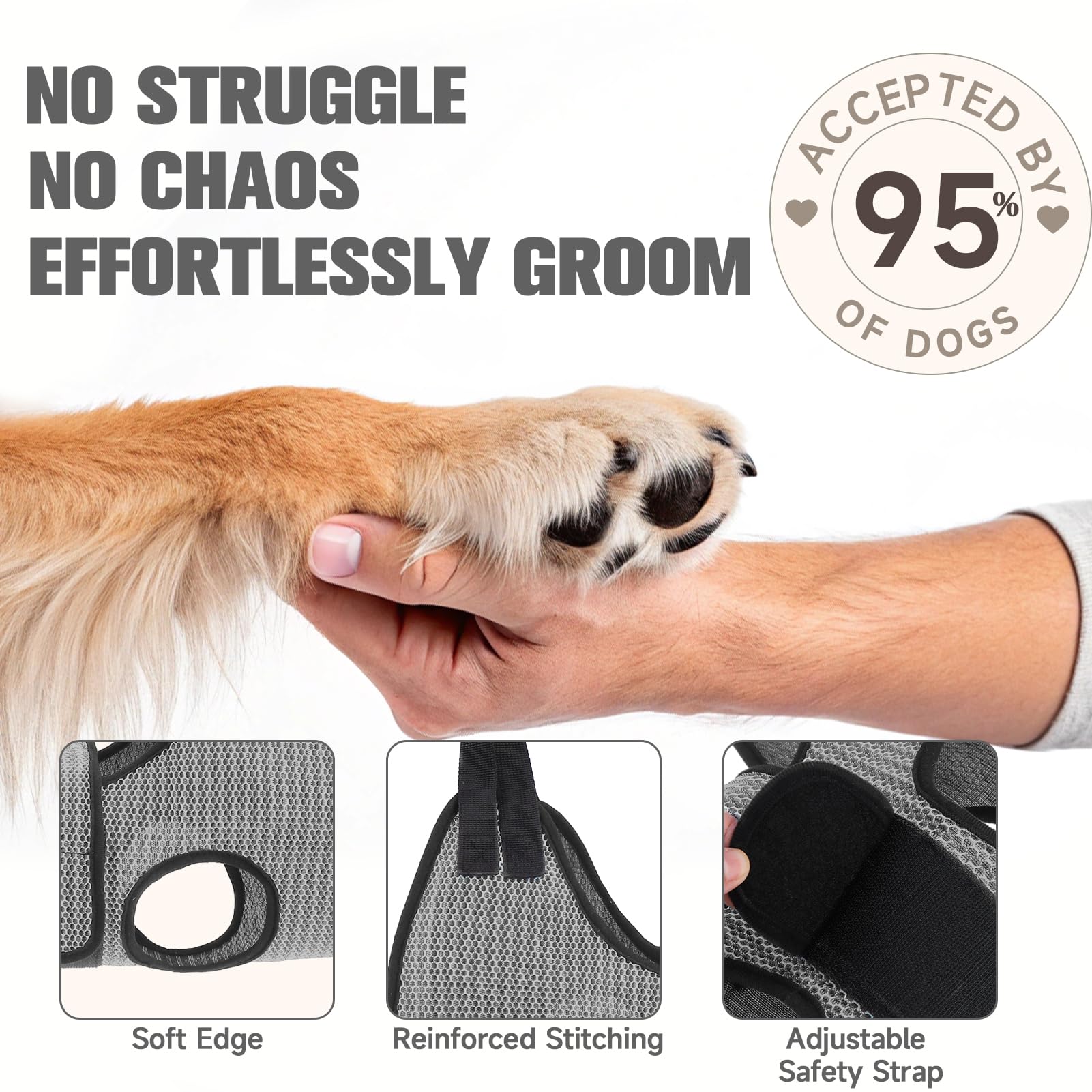 PAWCHIE tijeras de uñas con seguro para recorte seguro