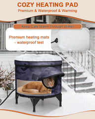 Pawcrux interior bien aislado con aluminio para mantener el calor de forma eficiente.