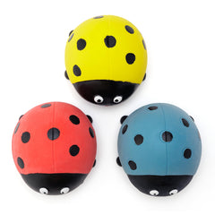 Pawdoer tres juguetes Ladybug chirrío para búsqueda en casa.