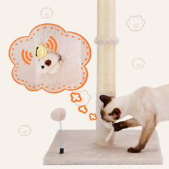 PAWSFANS cuatro bolas colgantes, estímulo de juego interactivo para gatos