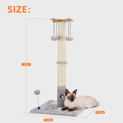 PAWSFANS juguetes colgantes con cuatro bolas para juego activo