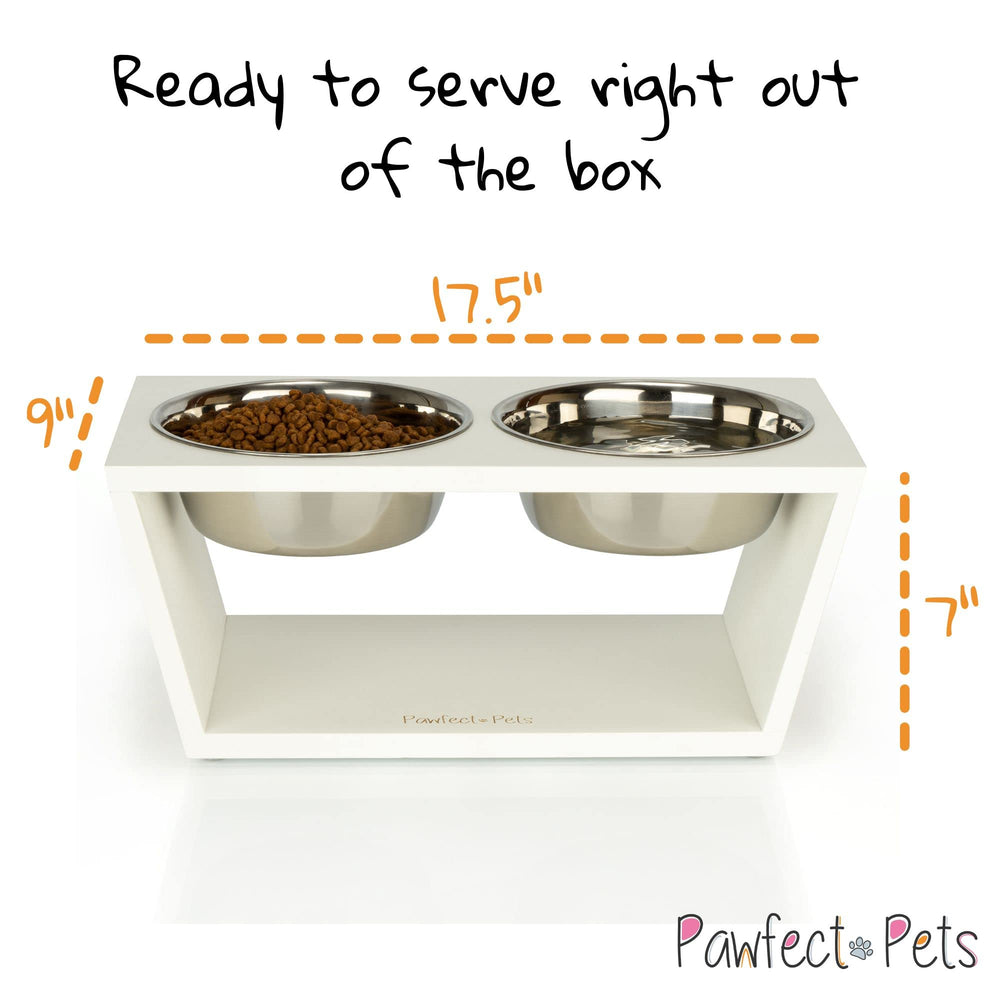 Pawfect Pets: tazones con capacidad de 6 y 4 tazas para flexibilidad.