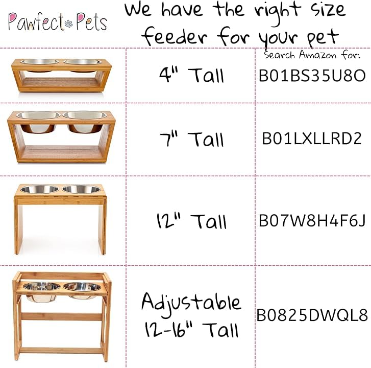 Diseño duradero de Pawfect Pets en bambú natural para uso diario.
