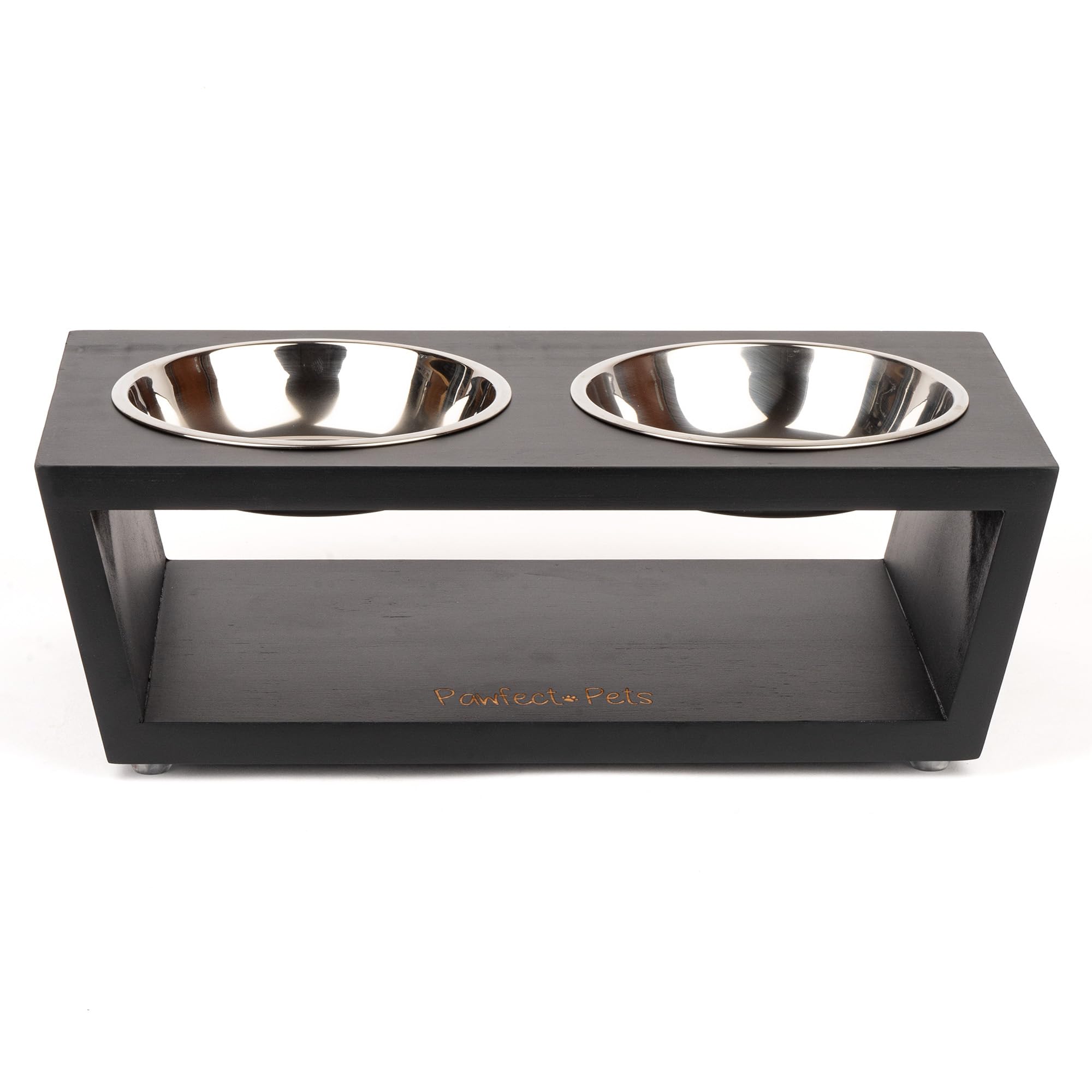 Pawfect Pets tazones de comida y agua en pareja.