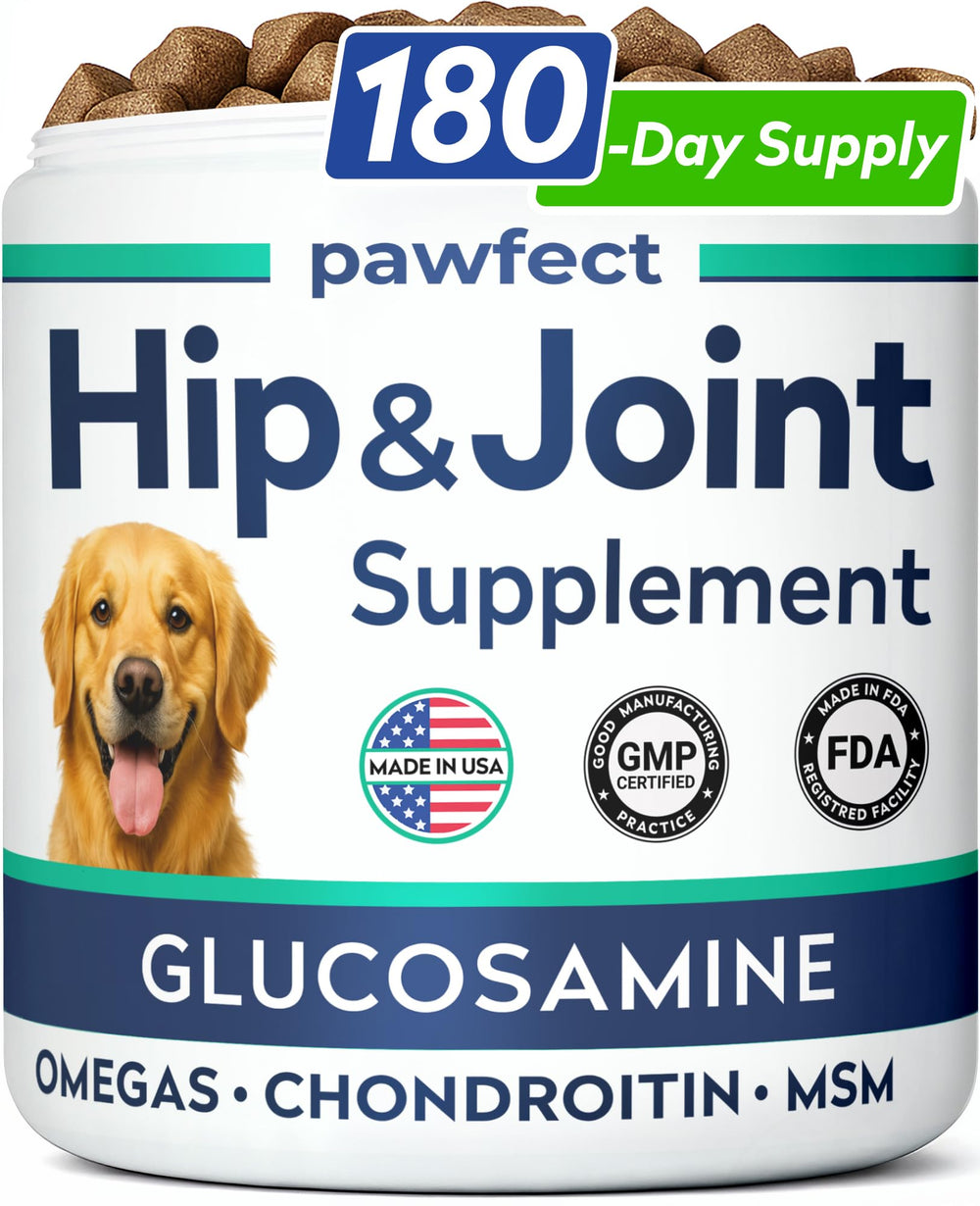 PAWFECTCHEW Avanzado para articulaciones y cadera, mejora la movilidad del perro.