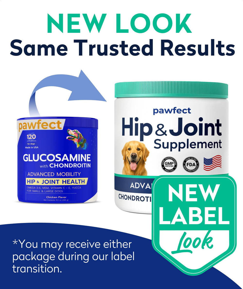 PAWFECTCHEW empaque práctico, facilita la toma diaria de perros.