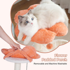 Pawfessor arbol-gato-flor-condo-amplio-15-11-8, espacio de descanso.