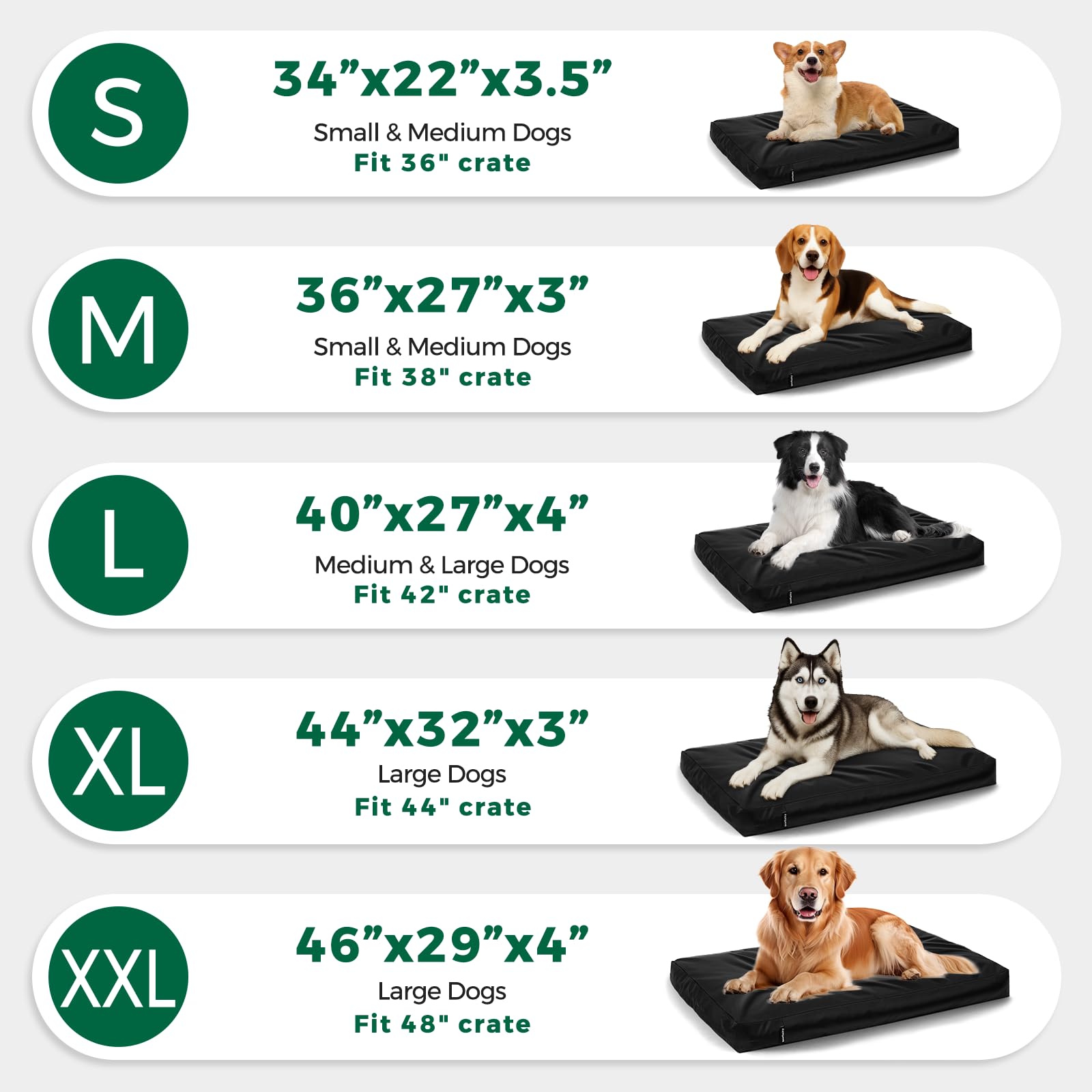 PAWFINITY superficie fácil de limpiar evita acumulación de pelos y suciedad.