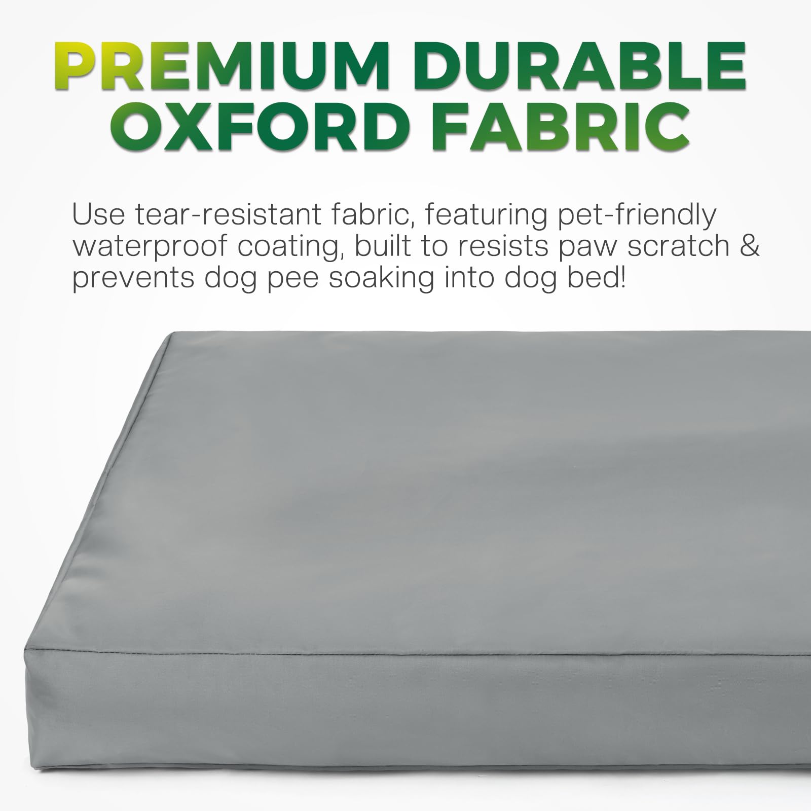 PAWFINITY tapa superior y cremallera de cierre para uso diario.