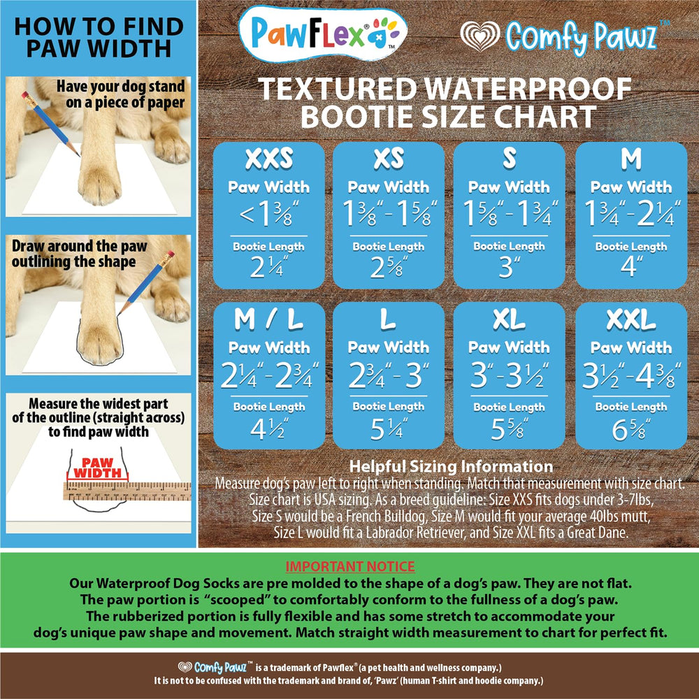 PawFlex Comfy Pawz botas para uso interior y exterior