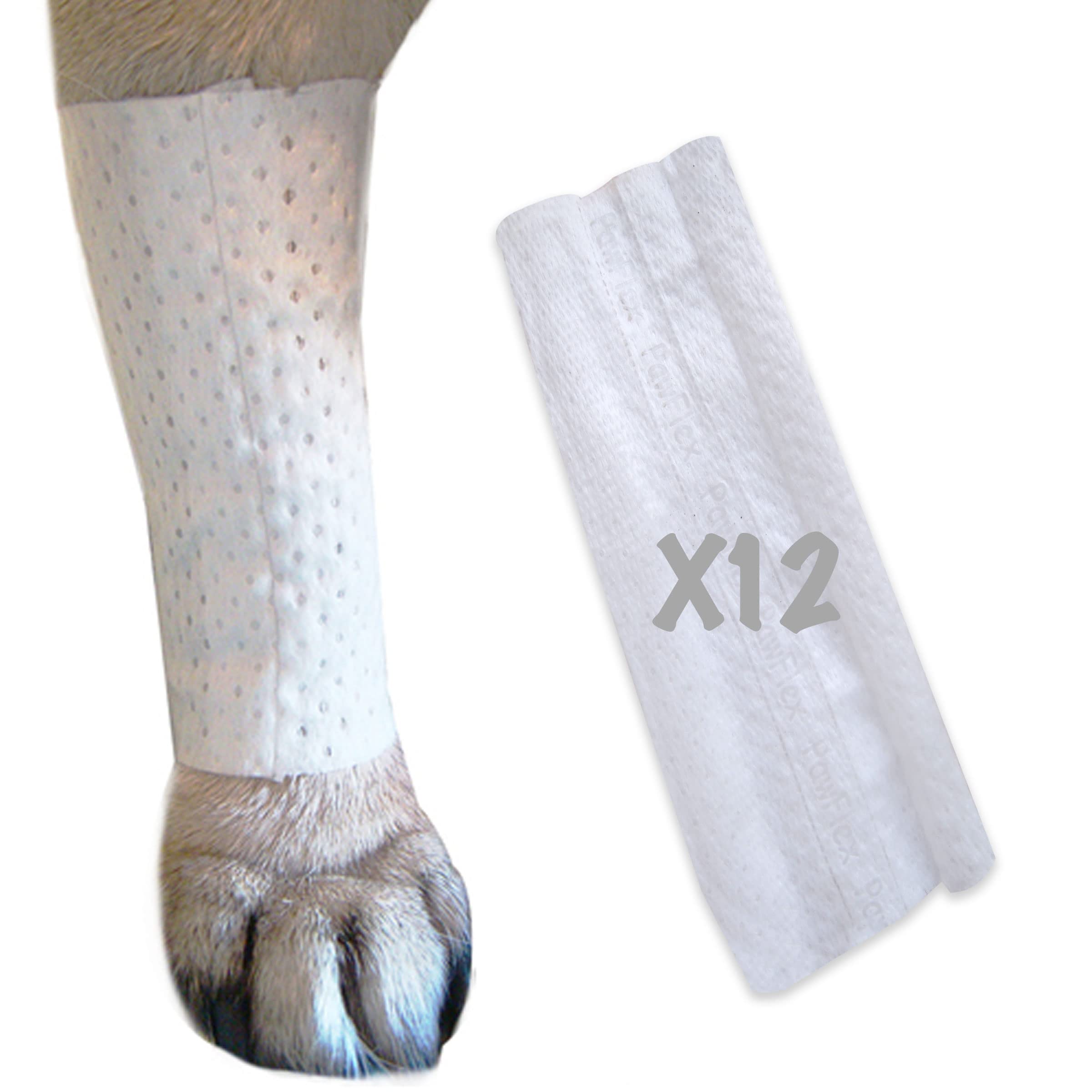 PawFlex cubiertas tubulares protegen las patas de mascotas en casa.