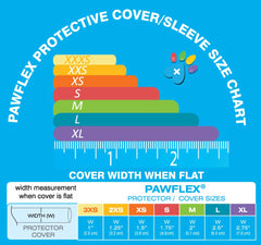 PawFlex cubierta tubular sin adhesivo evita tirones al retirar.
