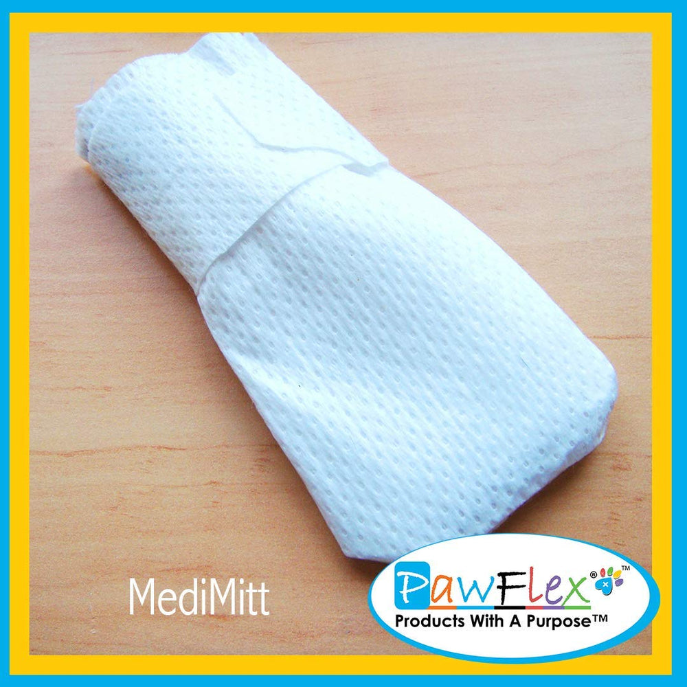 PawFlex Medimitt: banda duradera y lavable para múltiples usos.