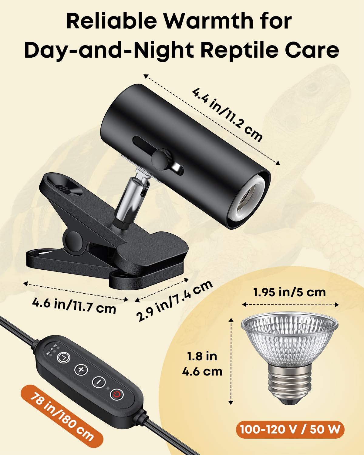 Pawfly Ajuste-distancia para zona de basking segura y cómoda.