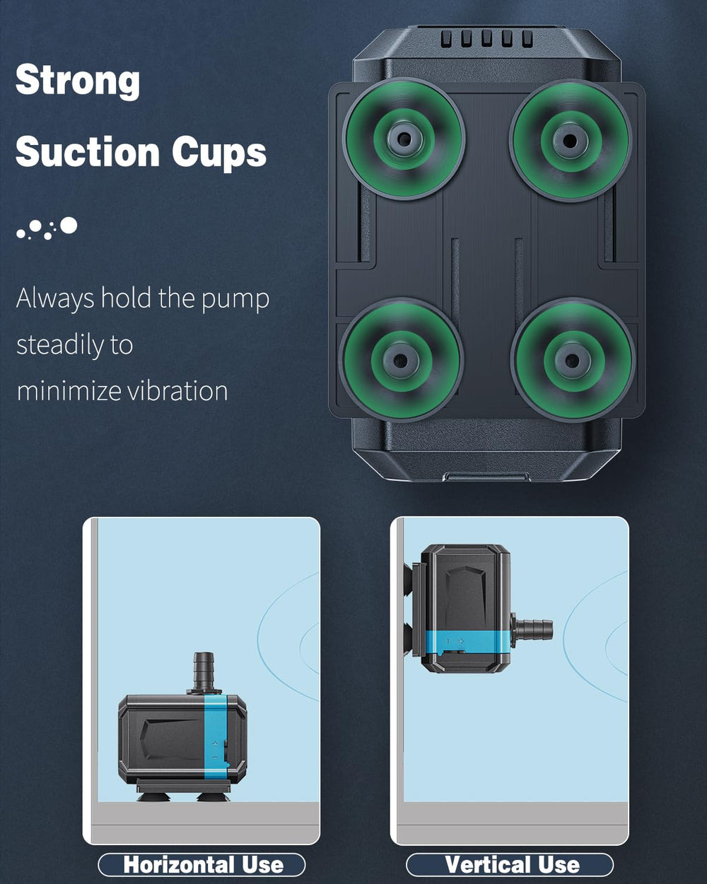 Bomba Pawfly con elevación de hasta 6,5 pies para estanques.