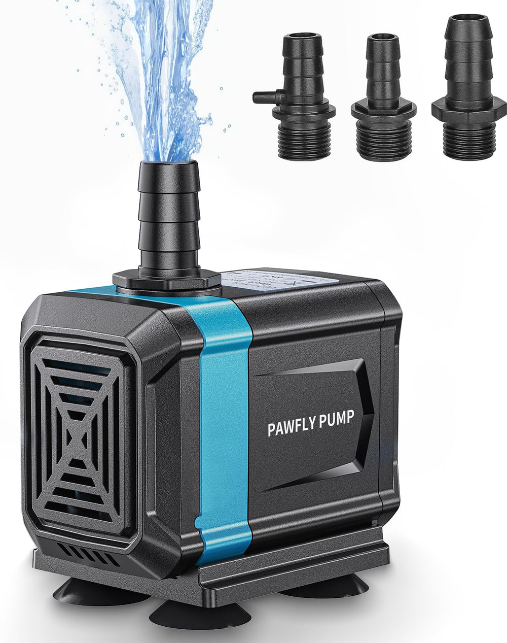Bomba Pawfly submersible para acuarios, circulación estable y eficiente.