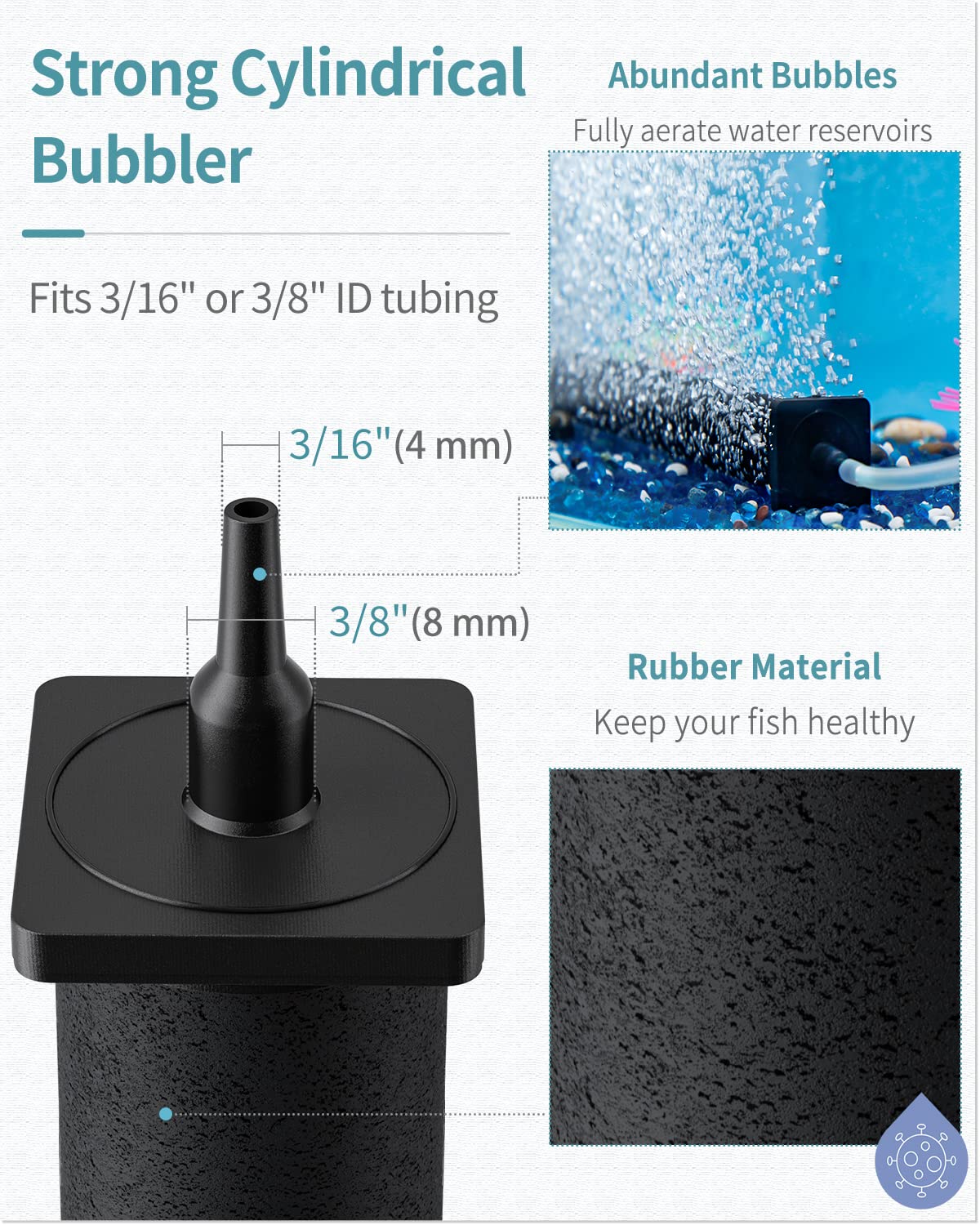 Difusor Pawfly para estanque/jardín, estable en agua para uso exterior