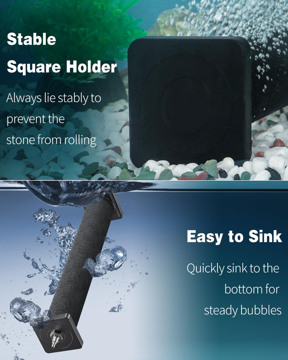 Pawfly difusor de aire para instalación exterior en acuario grande